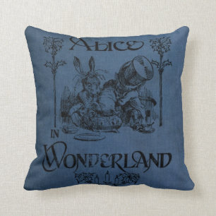 Alice in Wonderland 1905 boekomslag Kussen