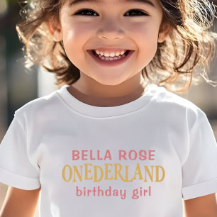 Alice in Wonderland 1e verjaardag Kinder Shirts