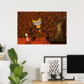 Alice in Wonderland - A Cheshire Cat Poster (Thuiskantoor)