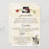 Alice in Wonderland Aanvullende Informatiekaart Kaart (Voorkant / Achterkant)