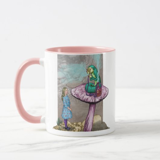 Alice in Wonderland - Advies van een van de pijler Mok (Links)