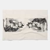  Alice in Wonderland, Alice als koningin Theedoek (Horizontaal)