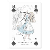 Alice in Wonderland Alice Character Card Kaart (Voorkant)