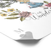 Alice in Wonderland | Alice & Cheshire cat Poster (Hoek)