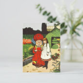 Alice in Wonderland: Alice en de Duchess Briefkaart (Staand voorkant)