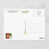 Alice in Wonderland: Alice en de Duchess Briefkaart (Achterkant)