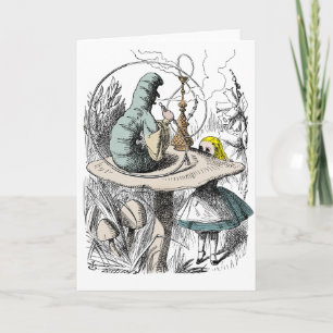 Alice in Wonderland - Alice en de Rups Kaart
