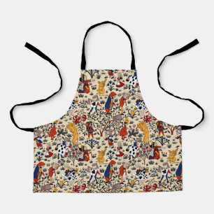 Alice in Wonderland Apron Schort