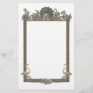 Alice in Wonderland Art Stationery, David Delamare Briefpapier