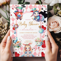Alice in Wonderland Baby shower