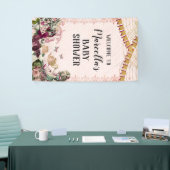 Alice in Wonderland Baby shower Spandoek (Beurs)
