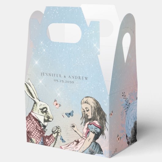 Alice in Wonderland Bedankdoosjes (Geopend)