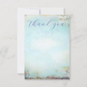 Alice in Wonderland Bedankkaart (Achterkant)