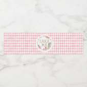 Alice in Wonderland Birthday Water Bottle Lable Waterfles Etiket (Enkel label)