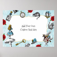 Alice in Wonderland Blue