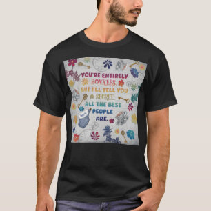 Alice in Wonderland Bonkers T-shirt