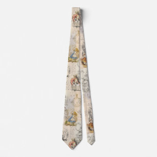 Alice in Wonderland  Book Stropdas