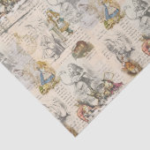 Alice in Wonderland  Book Tissue Paper Tissuepapier (Detail)