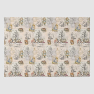 Alice in Wonderland  Book Tissue Paper Tissuepapier
