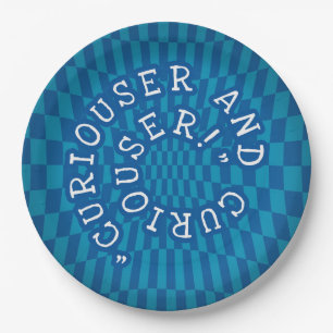 Alice in Wonderland - Bord van 9 inch papier - nie