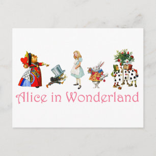 Alice in Wonderland Briefkaart