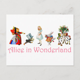 Alice in Wonderland Briefkaart