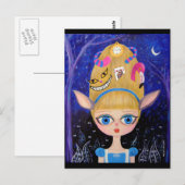 Alice in Wonderland Briefkaart (Voorkant / Achterkant)