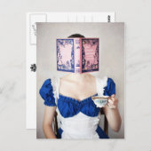 Alice in Wonderland Briefkaart (Voorkant / Achterkant)