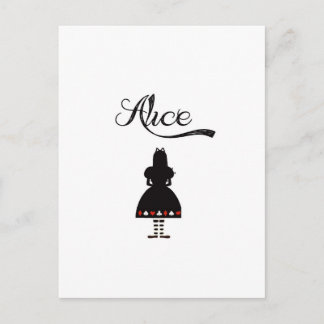Alice in Wonderland Briefkaart