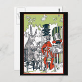 Alice in Wonderland Briefkaart (Voorkant / Achterkant)