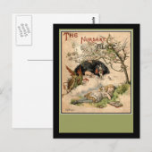 Alice in Wonderland Briefkaart (Voorkant / Achterkant)