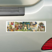 alice in wonderland bumpersticker (Op auto)