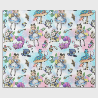 Alice in wonderland cadeau Verpakkingspapier Cadeaupapier