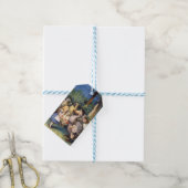 Alice in Wonderland Cadeaulabel (Met Touw)