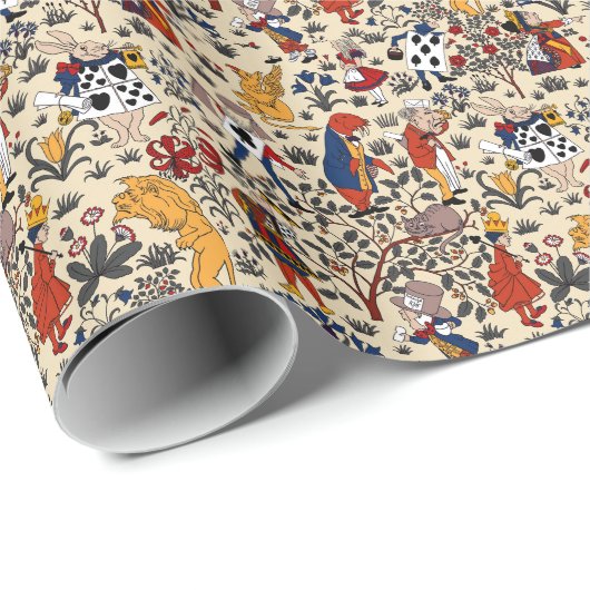 Alice in Wonderland Cadeaupapier (Rol Hoek)