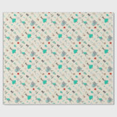 Alice in wonderland cadeaupapier (Vlak)