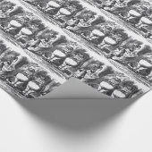 Alice in Wonderland Cadeaupapier (Hoek)