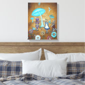 Alice in Wonderland Canvas - In Wonder (Insitu (Slaapkamer))