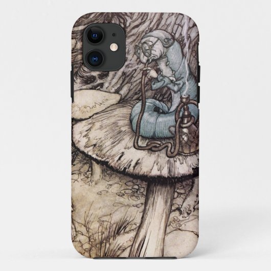Alice in Wonderland Caterpijler Case-Mate iPhone Case (Achterkant)