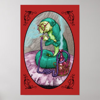 Alice in Wonderland - Caterpijler Poster