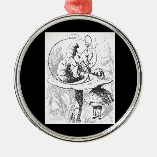 Alice in Wonderland Caterpillar Ornament (Voorkant)