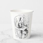  Alice in Wonderland Caterpillar Papieren Bekers (Achterkant)