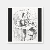 Alice in Wonderland Caterpillar Papieren servetten (Voorkant)