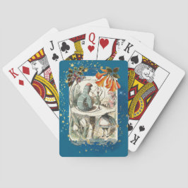 Alice in Wonderland & Caterpillar  stijl Pokerkaarten