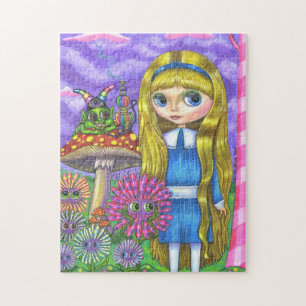 Alice in Wonderland, Caterstyle, Flowers Big Eye Legpuzzel