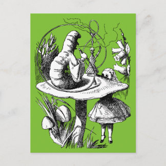  Alice in Wonderland Centipede Briefkaart