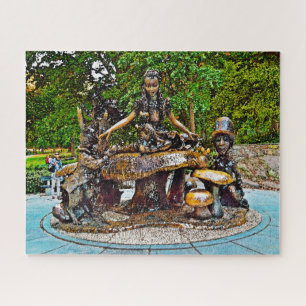 Alice in Wonderland Central Park. Legpuzzel