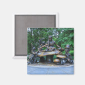 Alice in Wonderland - Central Park NYC Magneet (Voorkant / Achterkant)