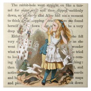 Alice in Wonderland Ceramic Tile Tegeltje