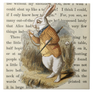  Alice in Wonderland Ceramic Tile Tegeltje